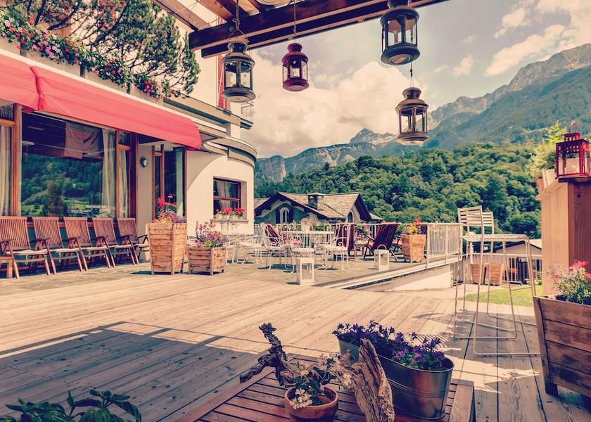Lombardy Chiesa in Valmalenco Terrace