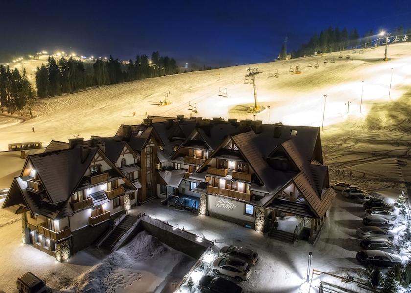 Lesser Poland Voivodeship Bukowina Tatrzanska Aerial View