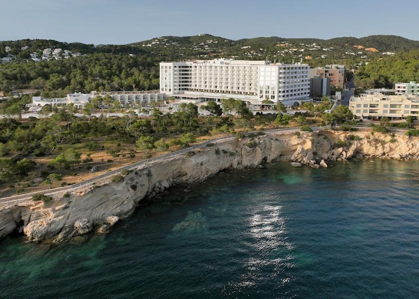 Balearic Islands Sant Antoni de Portmany Aerial view