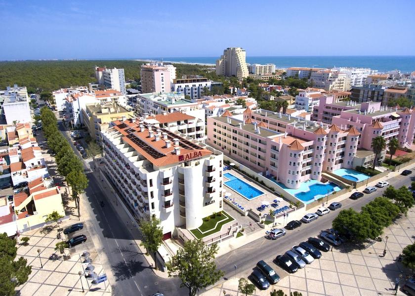 Faro Vila Real Santo Antonio Aerial view
