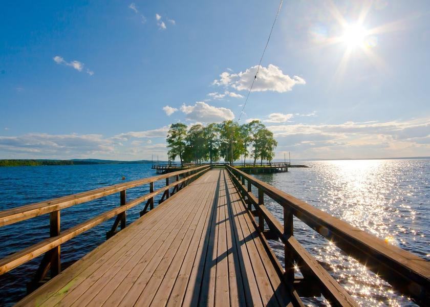 Dalarna County Rattvik Dock