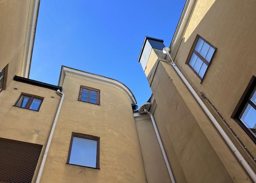 Skåne County Kristianstad Courtyard view