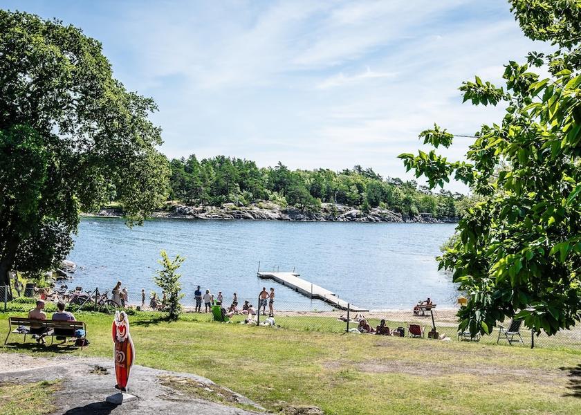 Blekinge County Karlshamn Beach