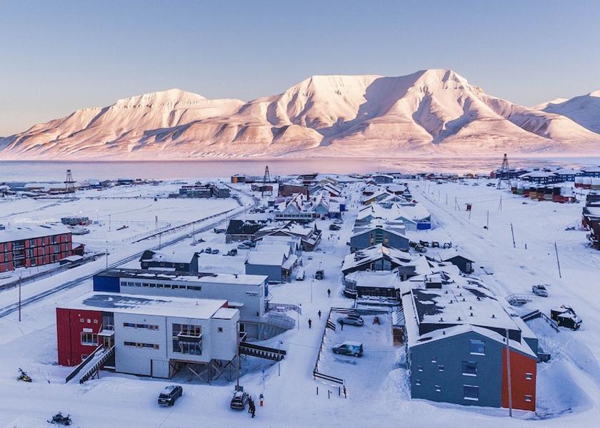  Longyearbyen Aerial View