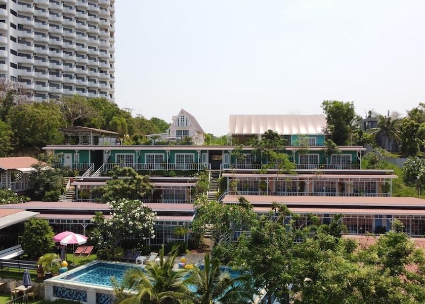 Chonburi Province Sattahip Aerial view