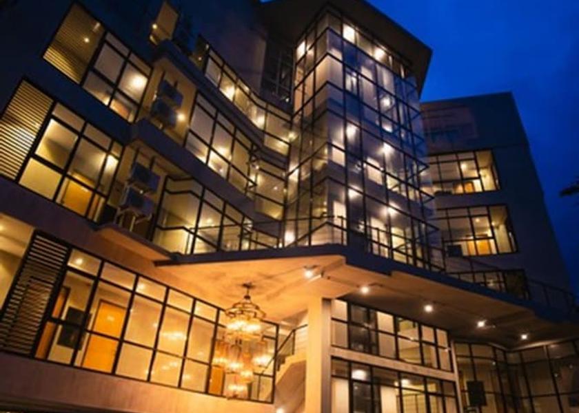 Front of property - evening/night