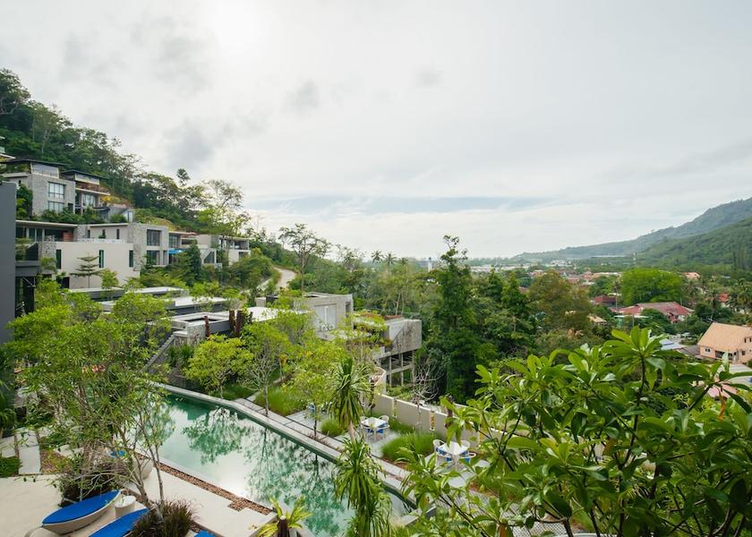 Phuket Province Kamala Aerial view