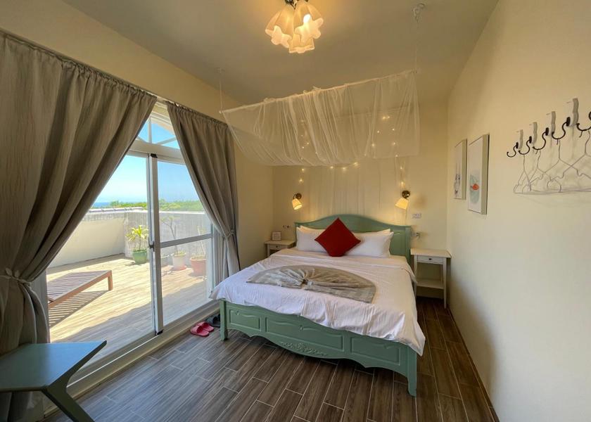 Taitung County Donghe Double Room with Balcony and Sea View