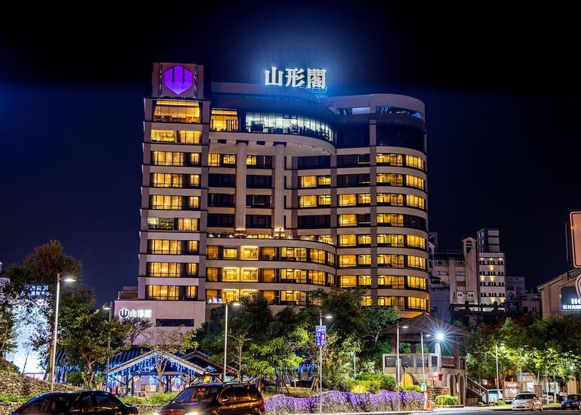 Yilan County Jiaoxi Front of property - evening/night