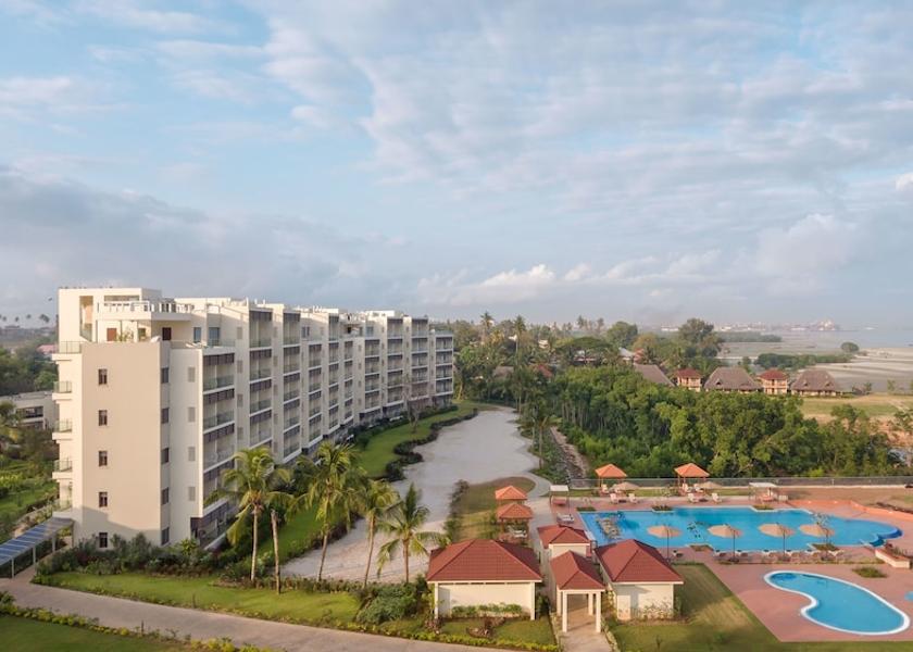 Mjini Magharibi Region Zanzibar Town Aerial view