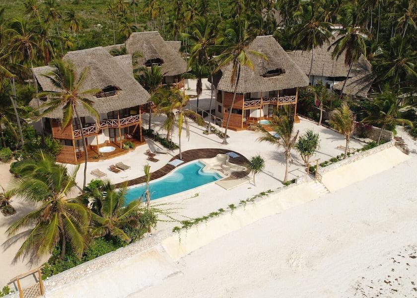 Unguja Kaskazini Region Matemwe Aerial View