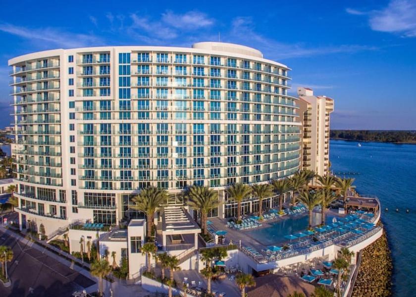 Florida Clearwater Beach Exterior Detail