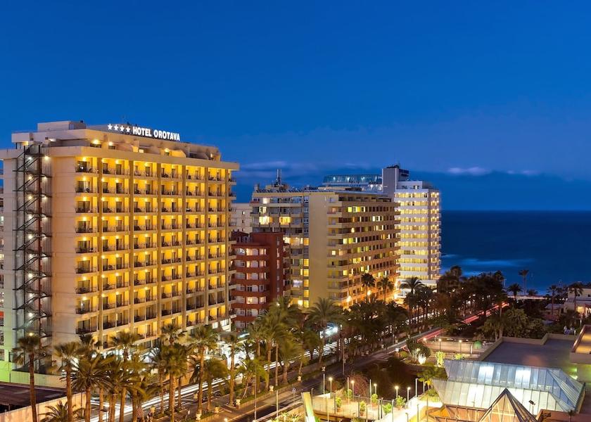 Canary Islands Puerto de la Cruz Aerial View
