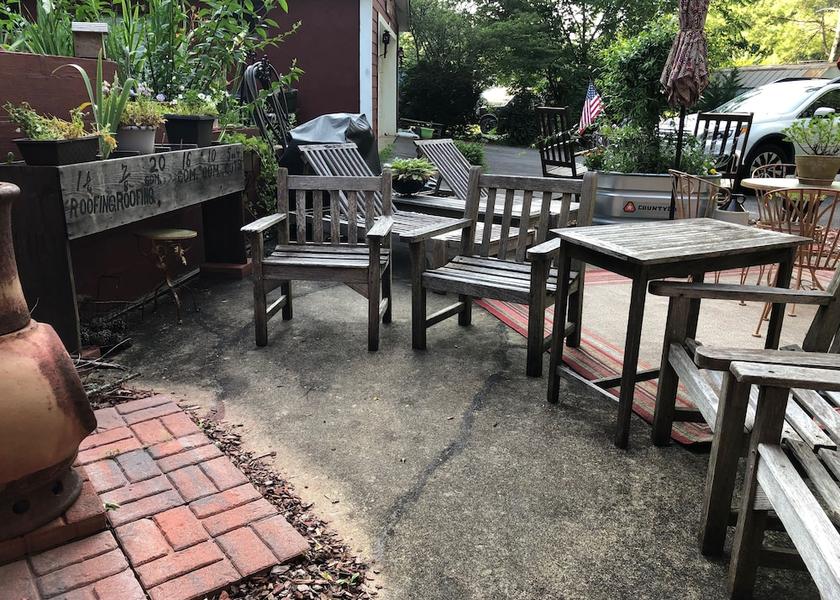 North Carolina Marshall View From Room