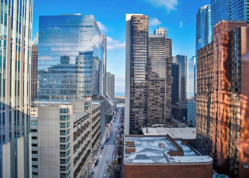 Illinois Chicago City view