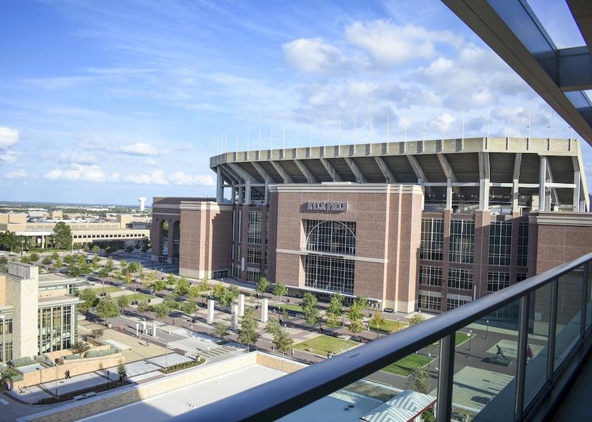 Texas College Station View from property