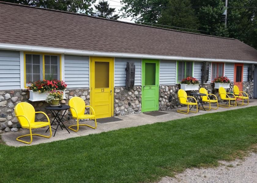 Michigan Frankfort View from Property