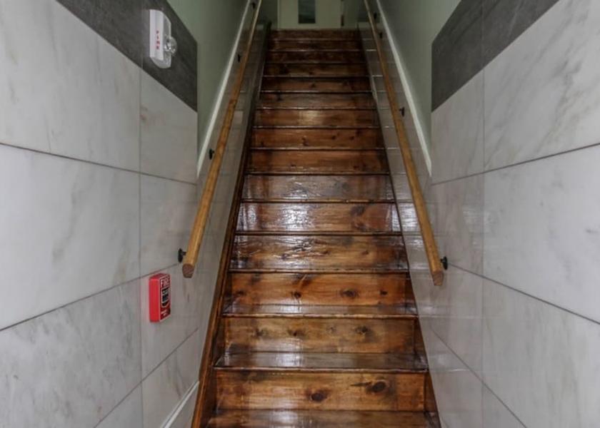 Minnesota Cold Spring Staircase