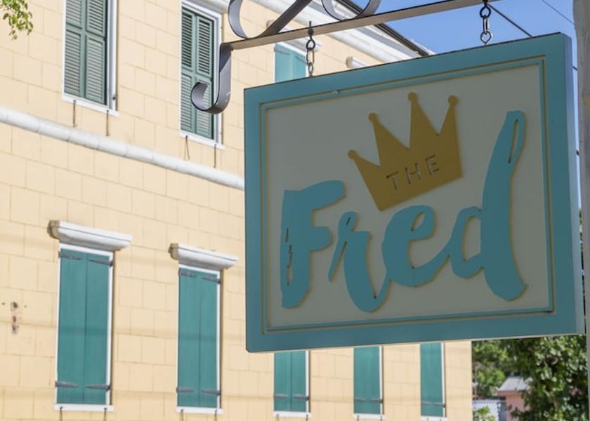 St. Croix Island Frederiksted Facade