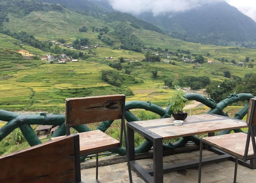 Lao Cai Province Sa Pa Outdoor dining