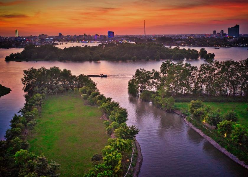 Kien Giang Can Tho City View from Property