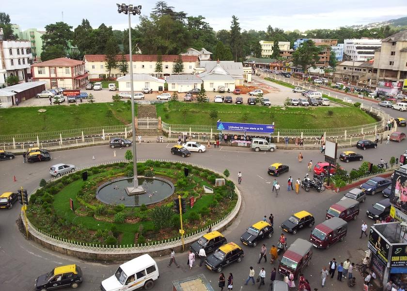 Meghalaya Shillong City view