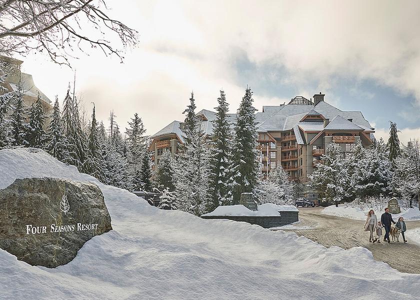 British Columbia Whistler Entrance