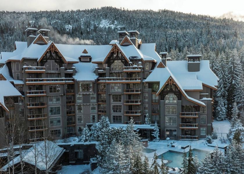 British Columbia Whistler Aerial view
