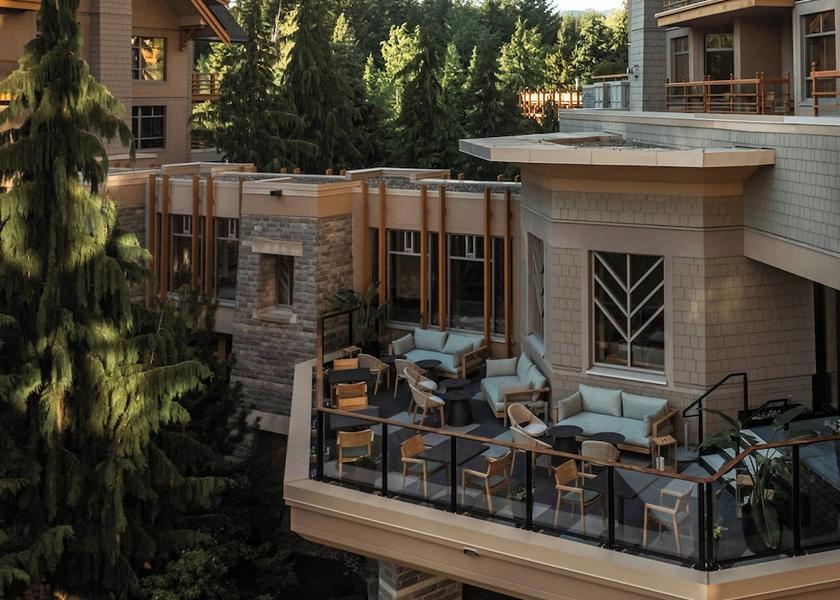 British Columbia Whistler Terrace/patio
