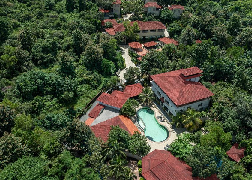 Goa Mandrem Hotel View