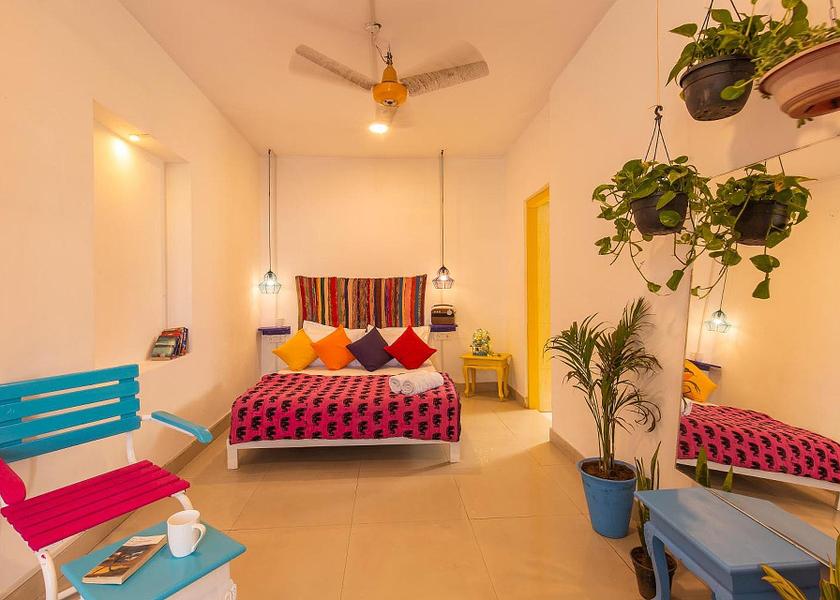 Rajasthan Jaipur Private Double AC Room with Ensuite Bathroom