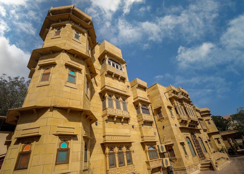 Rajasthan Jaisalmer Front of property