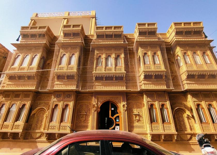 Rajasthan Jaisalmer Front of property