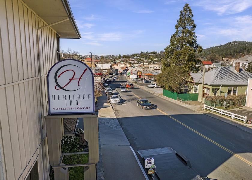 California Sonora City view from property
