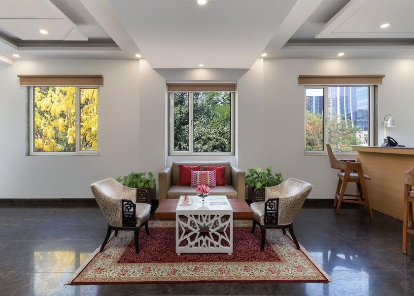 Haryana Gurugram Lobby sitting area