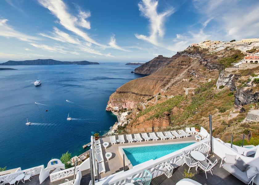 South Aegean Santorini Aerial view