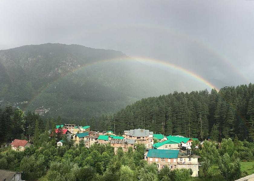 Himachal Pradesh Manali View from property
