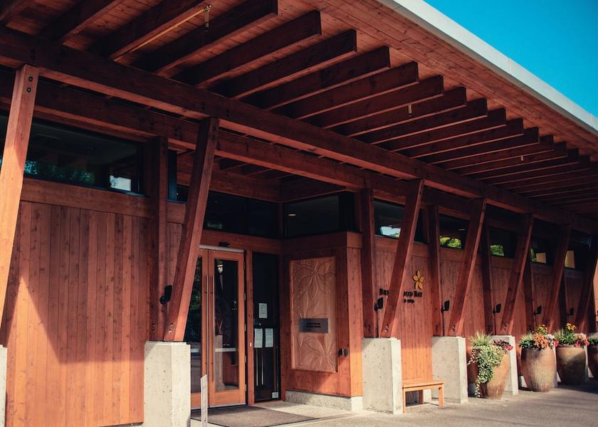 British Columbia Brentwood Bay Property entrance