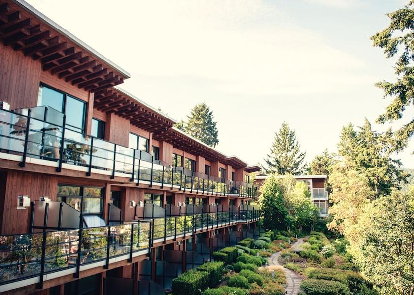 British Columbia Brentwood Bay Front of property