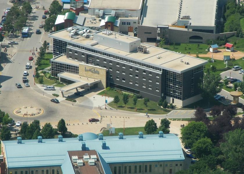 Manitoba Winnipeg Aerial view