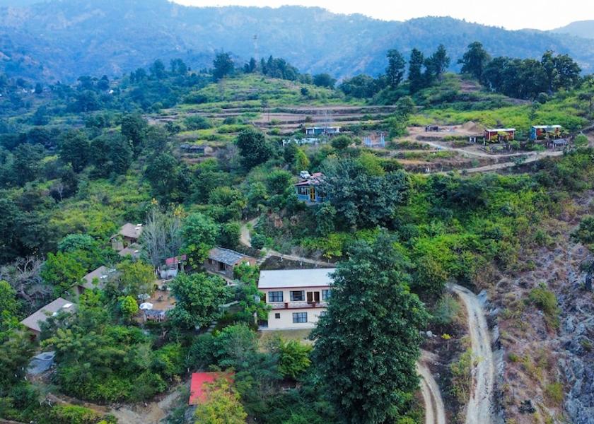 Uttarakhand Lansdowne Front of property