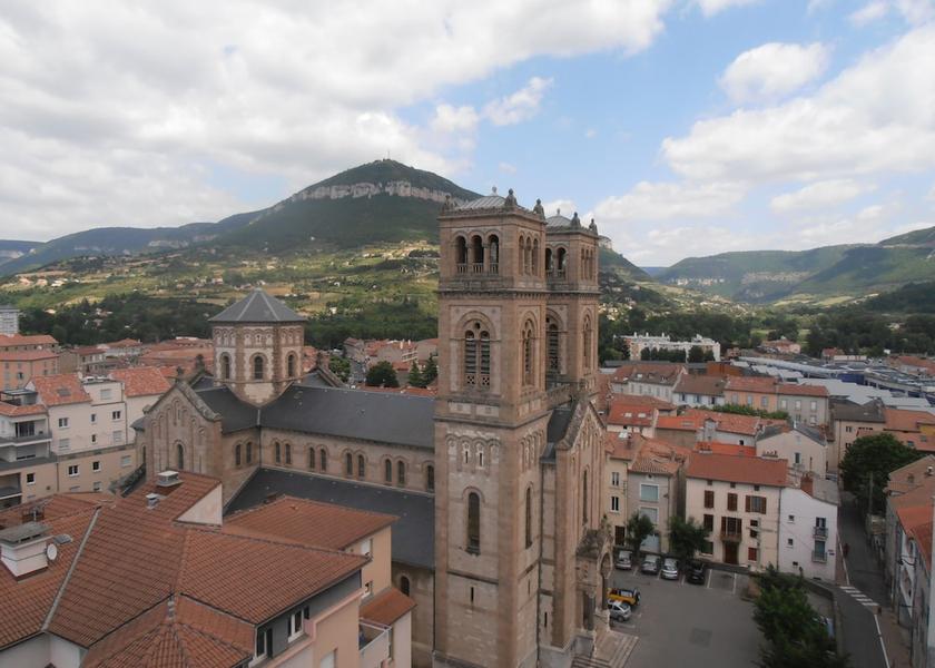 Occitanie Millau View from Property