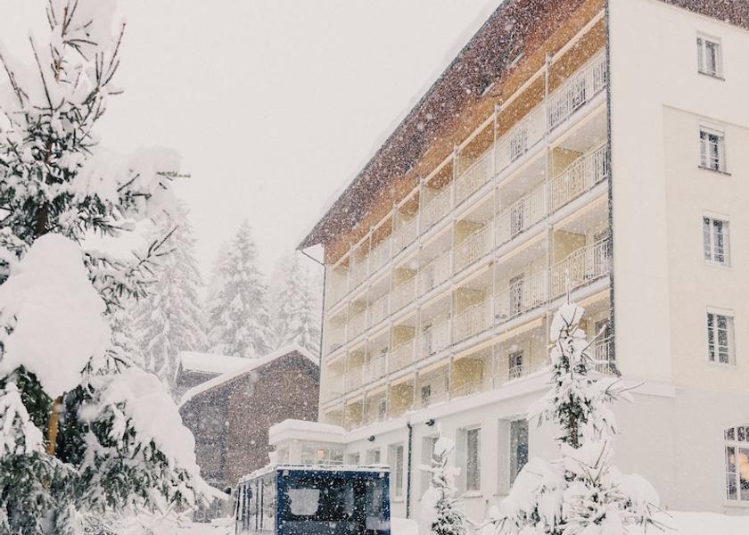 Canton of Bern Wengen Exterior Detail