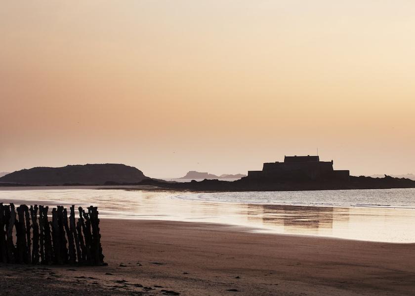 Brittany Saint-Malo Beach