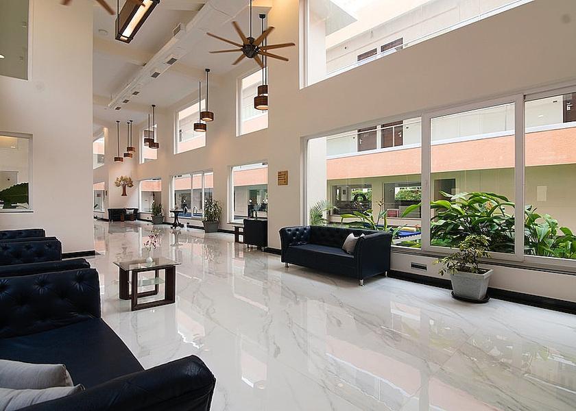 Lobby sitting area