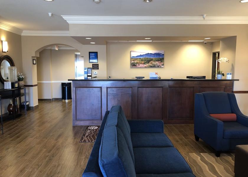 Texas Early Lobby sitting area