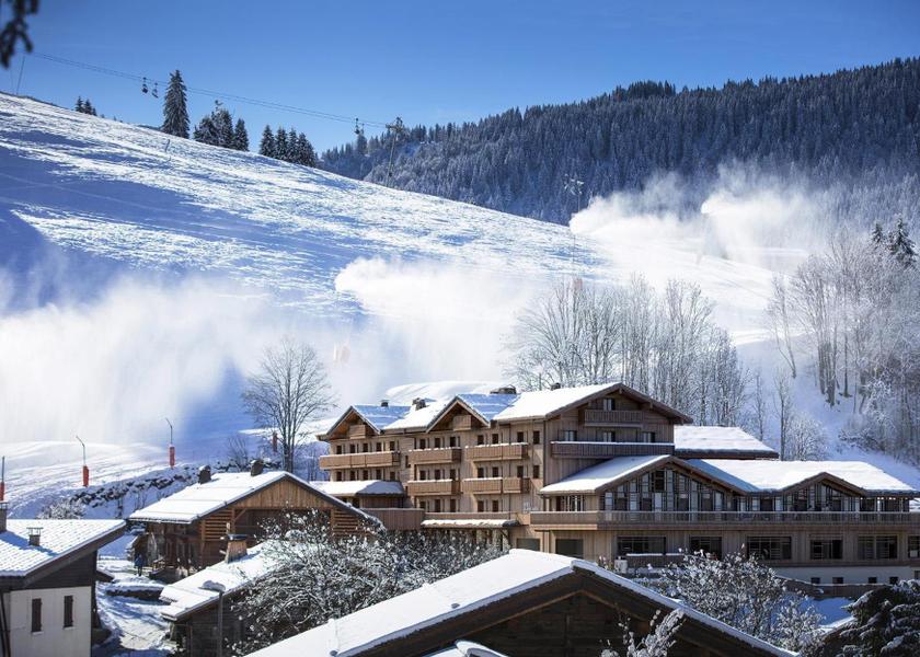 Auvergne-Rhone-Alpes La Clusaz entrance