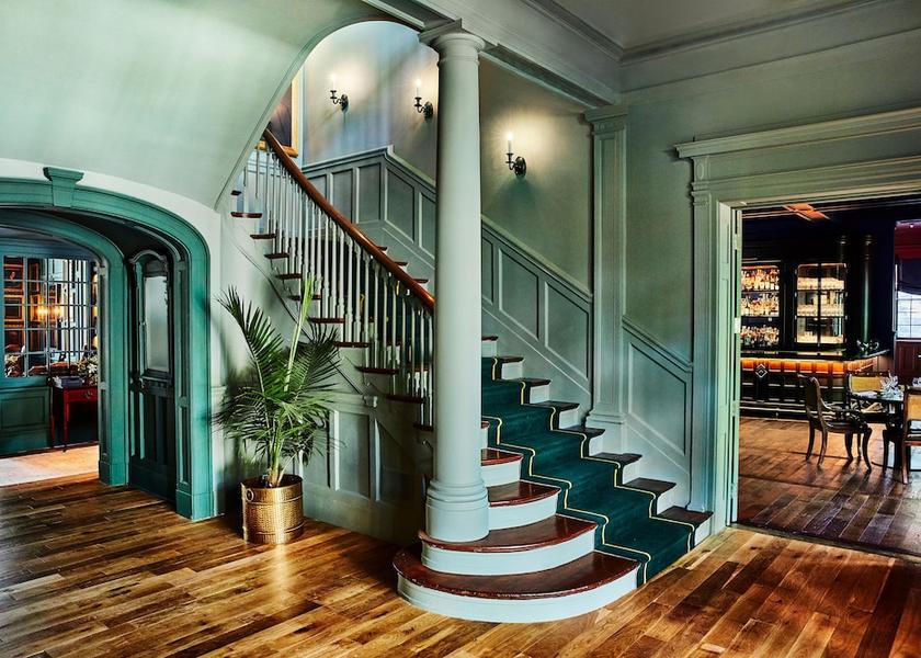 Rhode Island Newport Interior Entrance