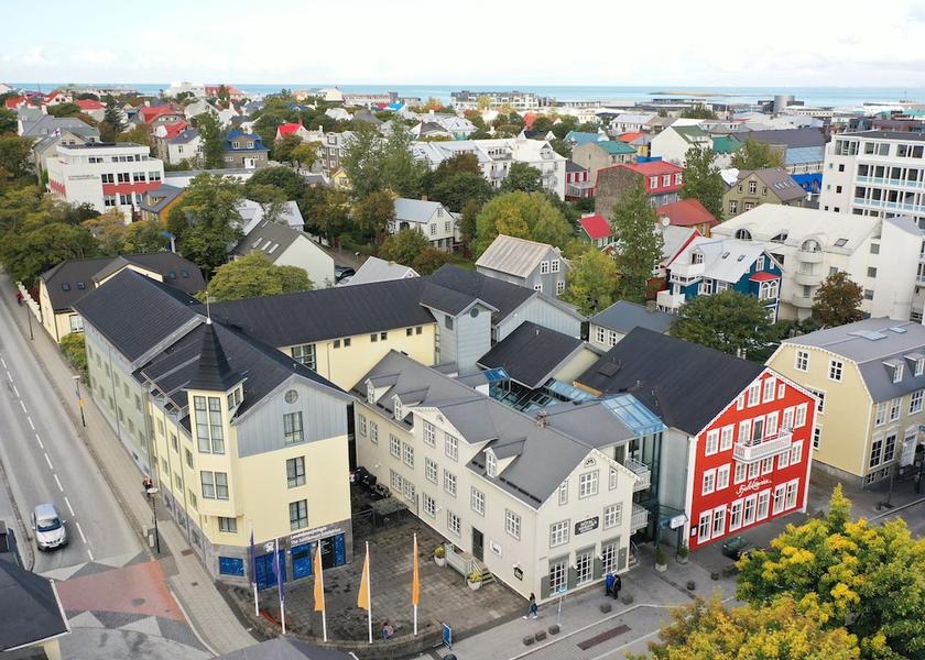 Southern Peninsula Reykjavik Aerial View
