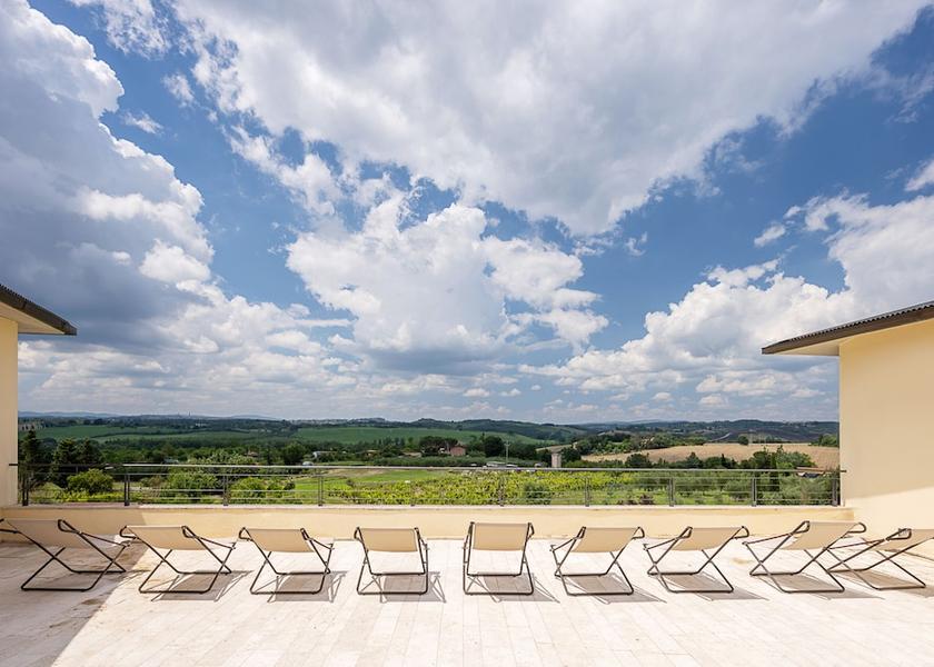 Tuscany Asciano Terrace